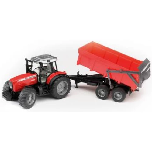 Bruder MF Tractor / Tipping Trailer
