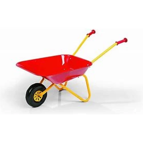 Rolly Metal Wheelbarrow- Red and Yellow 27080  In stock again !