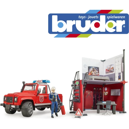 Bruder B World Farm Toys Fire Station