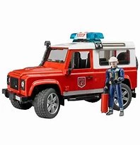 Farm Toy Land Rover Bruder Fire Wagon