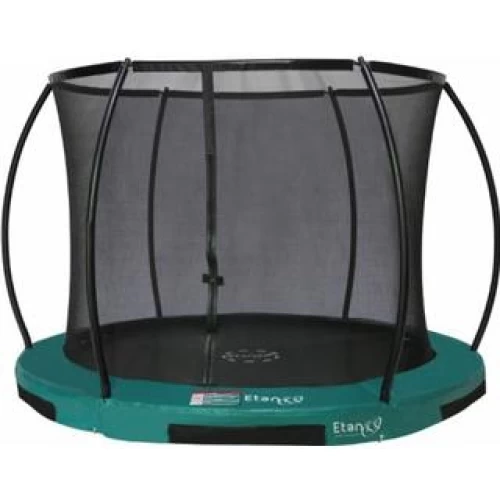 14ft InGround Trampoline & Enclosure