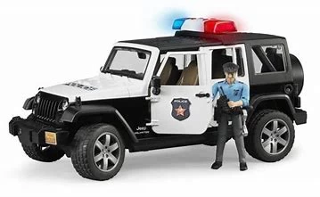Outdoor Fun Police Jeep by Bruder