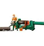 Bruder B World Farm Toys Forestry Set & Figure 62650 - Image 2