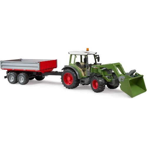 Farm Toy Bruder Fendt Vario 211 with Tipping Trailer  2182